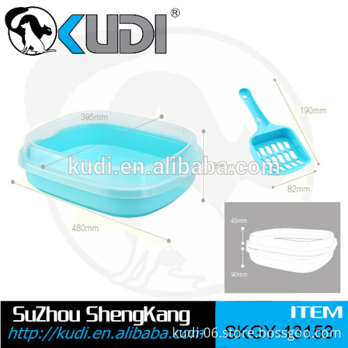 Hot selling transparent cat litter box